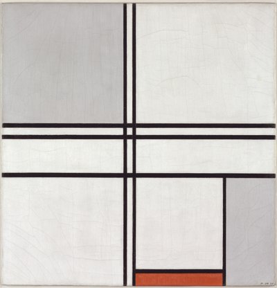 Compositie door Piet Mondrian