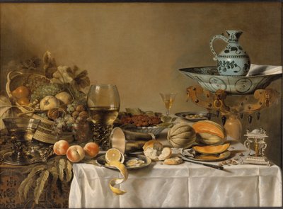 Stilleven door Pieter Claesz