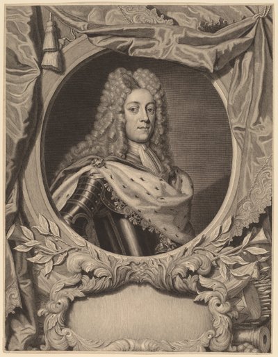 Koning George II door Pieter Stevens van Gunst