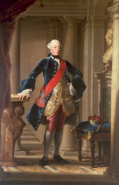 Hertog Carl Eugen van Württemberg door Pompeo Batoni