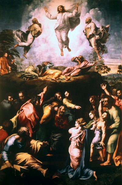 De Transfiguratie door Raffaello Sanzio Raphael