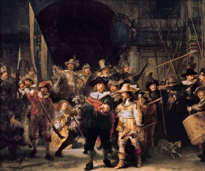 De Nachtwacht door Rembrandt Harmensz. van Rijn