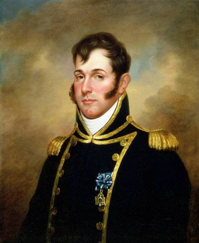 Oliver Hazard Perry (1785-1819), c.1813-14 door Rembrandt Peale