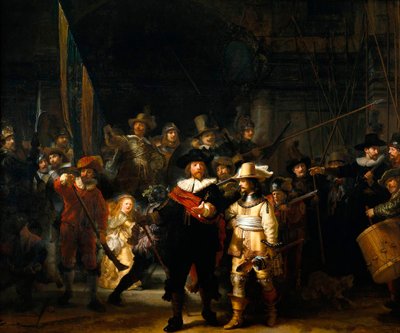 De Nachtwacht, 1642 door Rembrandt van Rijn