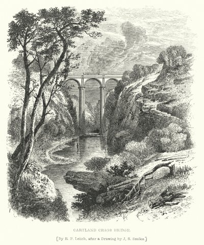 Cartland Crags-brug door Richard Principal Leitch