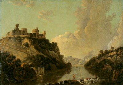 Kasteel Cilgerran door Richard Wilson