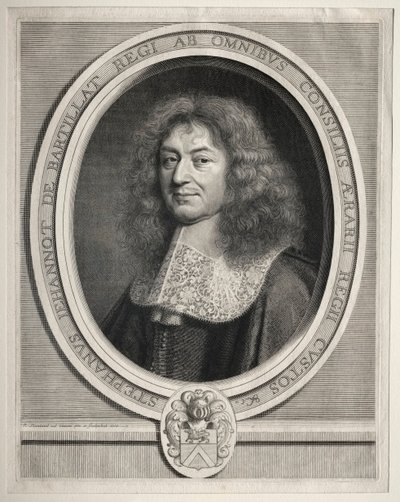 Etienne Jehannot de Bartillat, 1666 door Robert Nanteuil