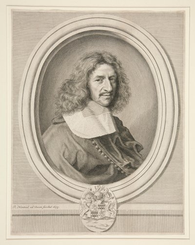 Louis Hesselin (1597-1662) door Robert Nanteuil