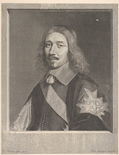 Michel IV Le Tellier Le Chancelier, 1653 door Robert Nanteuil