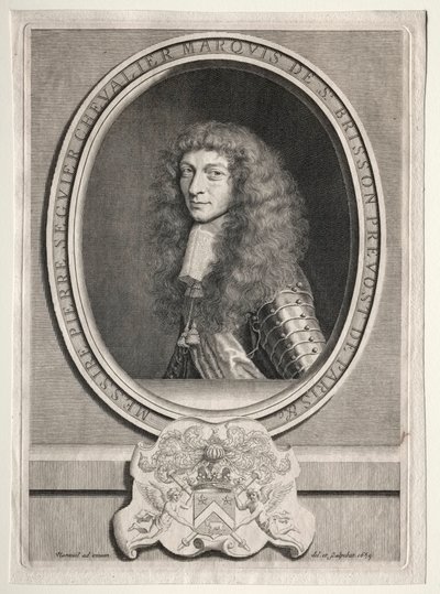 Pierre Seguier Chevalier, Markies van St. Brisson door Robert Nanteuil