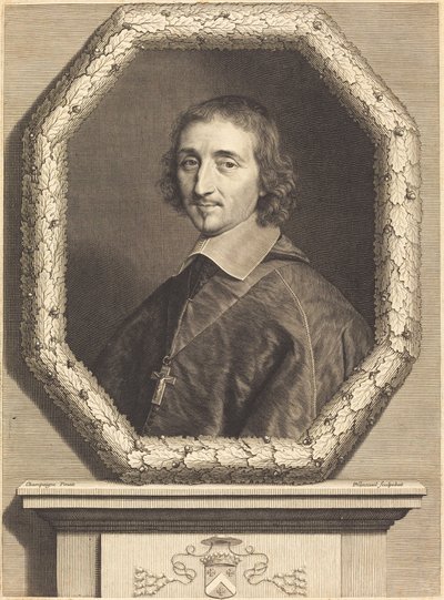 Ferdinand de Neufville door Robert Nanteuil after Philippe de Champaigne