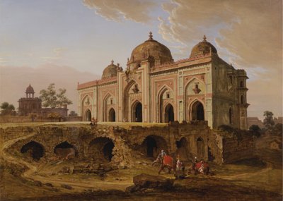 De Kila Kona Masjid, Purana Qila, Delhi door Robert Smith