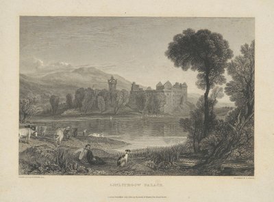 Paleis van Linlithgow door Robert Wallis