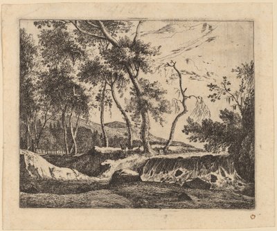 De Waterval: pl.6 door Roelant Roghman and Melchior Küsel