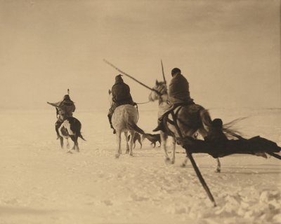 De Sneeuwstorm, c.1910 door Roland W. Reed