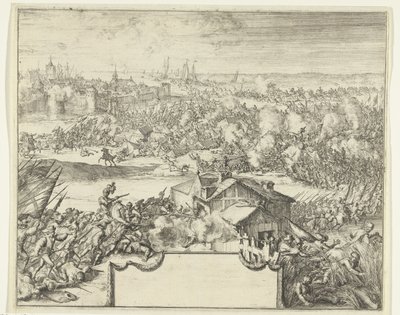 Slag bij Steenbergen, 1583 door Romeyn de Hooghe