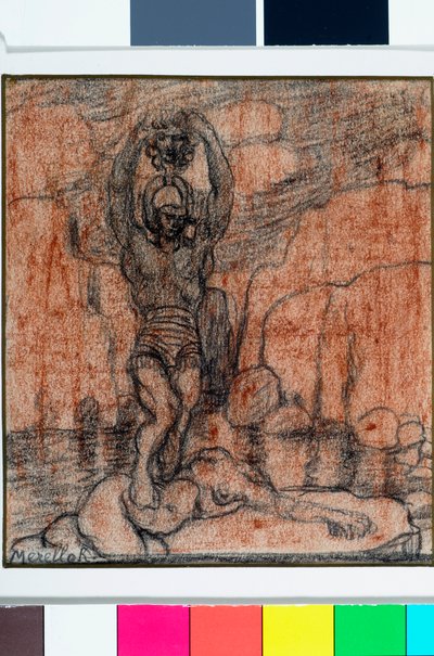 Perseus met het hoofd van Medusa, ca. 1915-19 door Rubaldo Merello