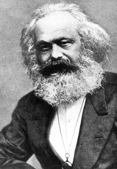 Karl Marx door Russian Photographer