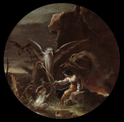 Scènes van Hekserij door Salvator Rosa