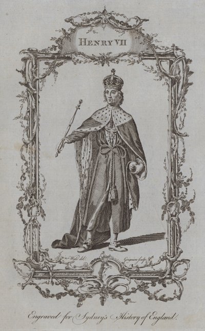 Henry VII (gravure) door Samuel (after) Wale