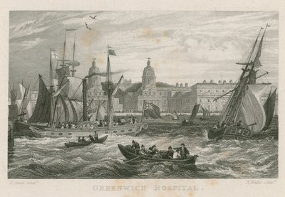 Greenwich Hospital, Londen door Samuel Owen