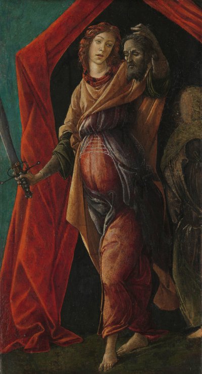 Judith met het Hoofd van Holofernes door Sandro Botticelli