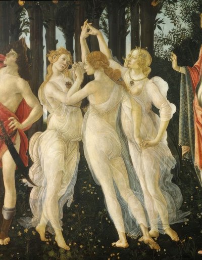 De lente door Sandro Botticelli