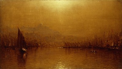 De Gouden Hoorn door Sanford Robinson Gifford