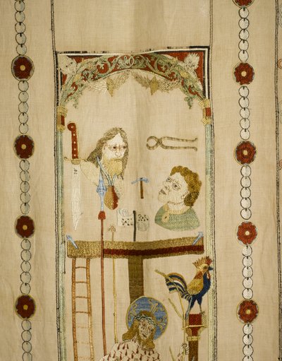 De Fetternear Banner, ca. 1520 (borduurwerk) door Scottish School