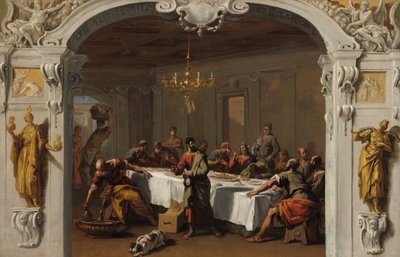 Het Laatste Avondmaal door Sebastiano Ricci