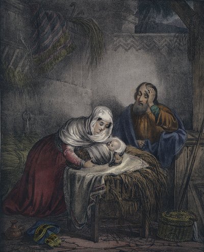 De geboorte van Christus door Siegfried Detler Bendixen