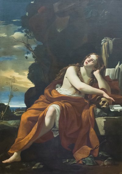 Sint Maria Magdalena boetvaardig door Simon Vouet