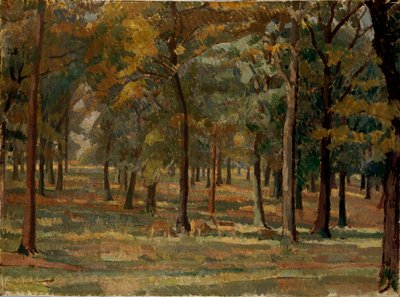 Richmond Park, 1914 door Spencer Gore