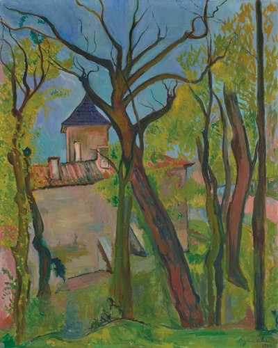 Landschap bij Saint-Bernard Ain, 1932 door Suzanne Valadon