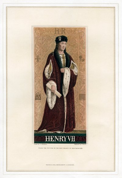 Hendrik VII, koning van Engeland door T. Brown