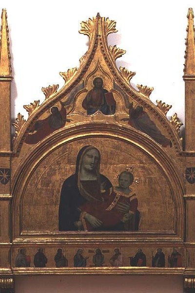 Madonna en Kind door Taddeo Gaddi