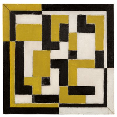 Compositie, 1917-1918 door Theo van Doesburg