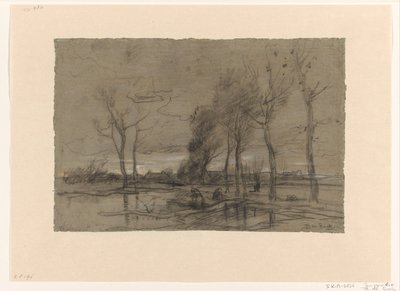 Herfstlandschap door Theophile de Bock