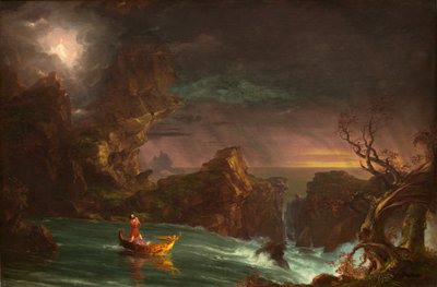 De Reis van het Leven: Volwassenheid door Thomas Cole