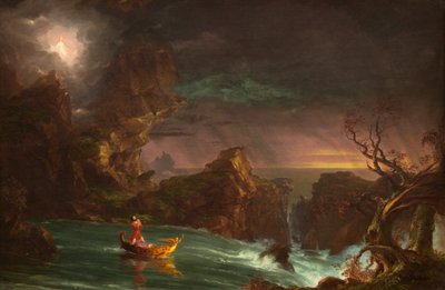 De Reis van het Leven: Volwassenheid door Thomas Cole