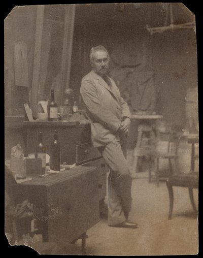 Zelfportret, 1889-94 door Thomas Eakins