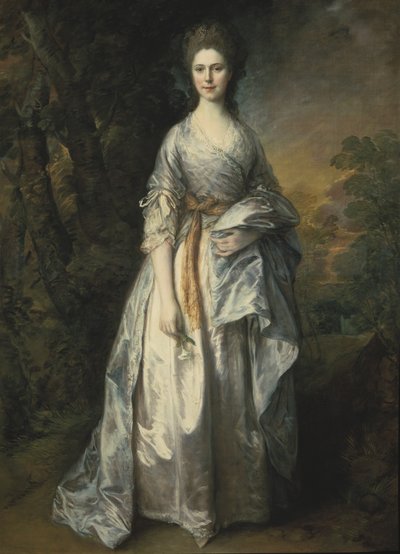 Maria Lady Eardley, 1766 door Thomas Gainsborough