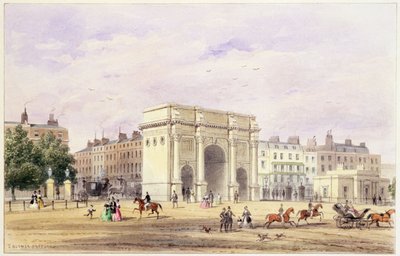 De Marble Arch door Thomas Hosmer Shepherd