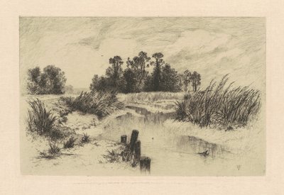 In de Newark-weiden door Thomas Moran