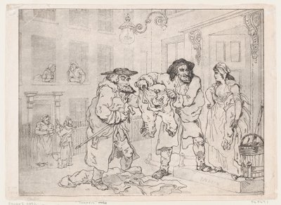 Verkeer, 1791 door Thomas Rowlandson