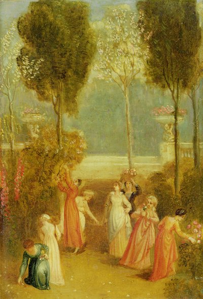 De tuin door Thomas Stothard