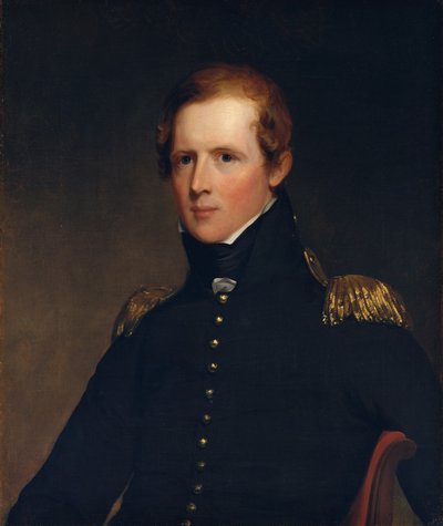 Majoor John Biddle door Thomas Sully