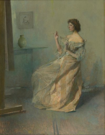 De Ketting door Thomas Wilmer Dewing