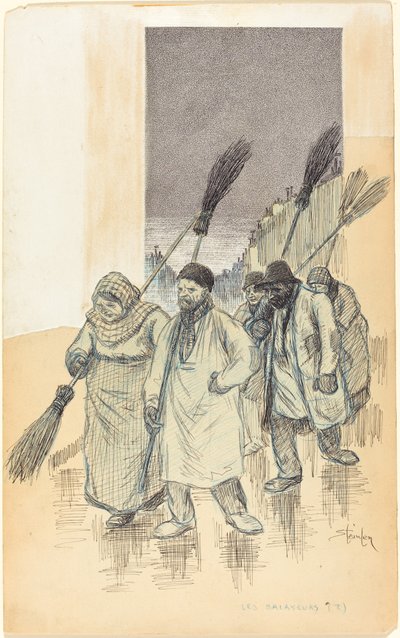 Veegers door Théophile Alexandre Steinlen