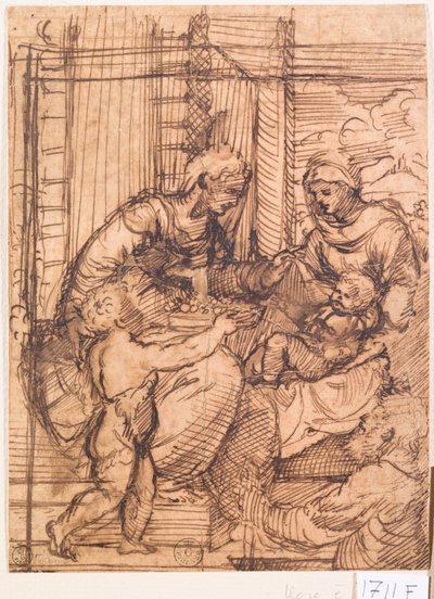 Sacra Conversazione door Titian (c.1488 1576)